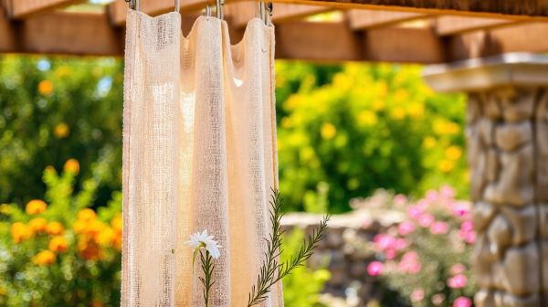 Top 5 tissus idéaux pour votre toile de pergola